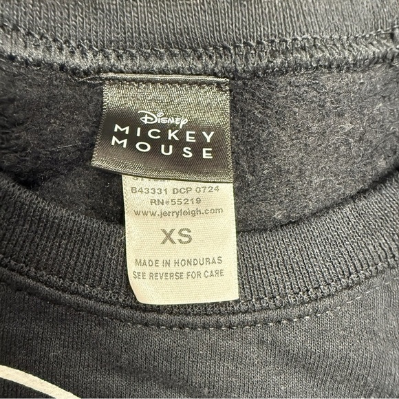 Disney Mickey Mouse Skeleton Sweatshirt Size XS - Picture 3 of 3